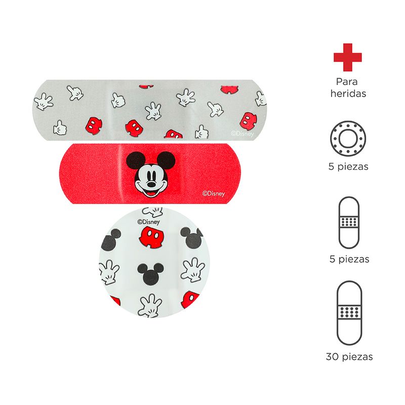 Banditas-Adhesivas-Disney-Mickey-Mouse-40-Piezas-3-5365