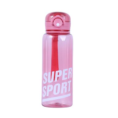 Botella Tritán con Correa  Tritan Rojo 700 ml