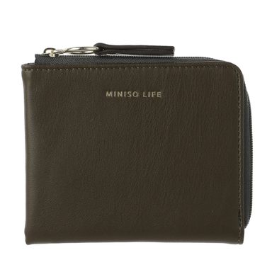 Monedero Minimalista Con Cremallera Golden Letters Series Cafe Moda Café