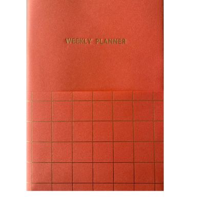 Cuaderno Planificador De Semana B5 Papelería