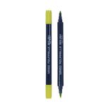 Plumon-A-Base-De-Agua-Doble-Punta-Amarillo-Limon-168-12Cm-1-370