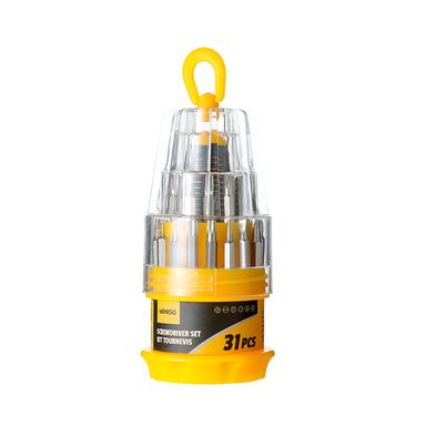Set De Desarmadores Amarillo 31 Pzs