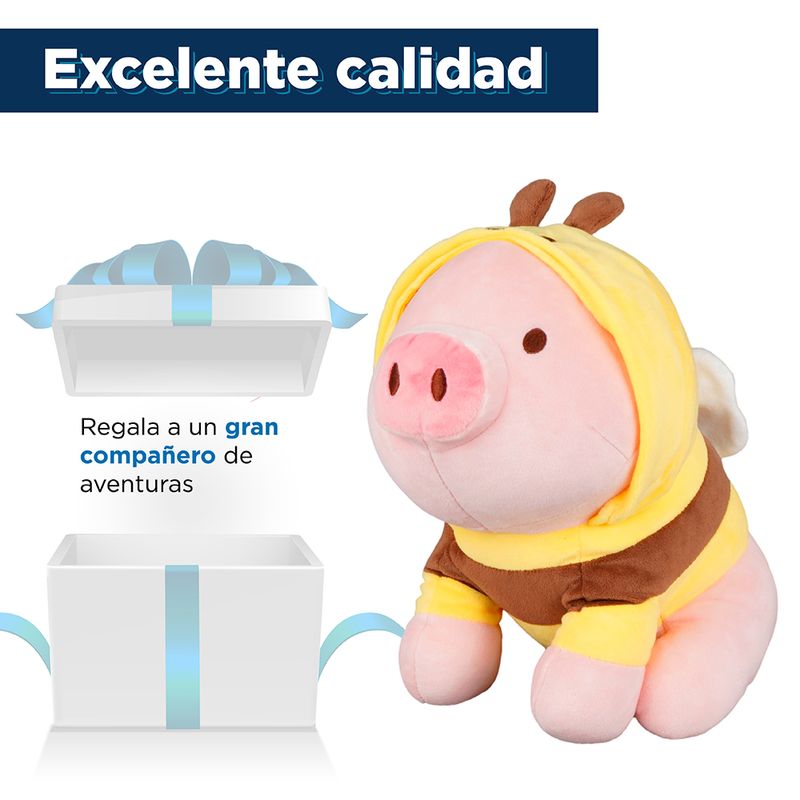 Shops peluche cerdito miniso colombia