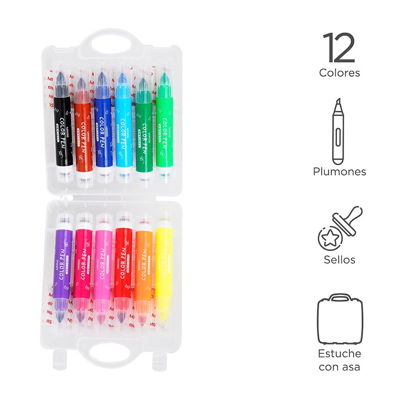 PAQUETE-DE-PLUMONES-ACUARELABLES-CON-SELLO-72-6-12-CM-12-COLORES-MINISO-3-7020