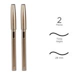 Pluma-0-28Mm-De-Gel-Negro-De-Varilla-Dorada-2-Pzas-3-3951