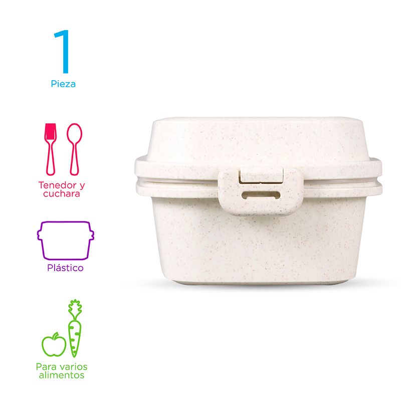 Set-De-Contenedor-Con-Cubiertos-Miniso-Con-Tapa-Y-Separador-Pl-stico-Beige-980-ml-4-Piezas-3-5281