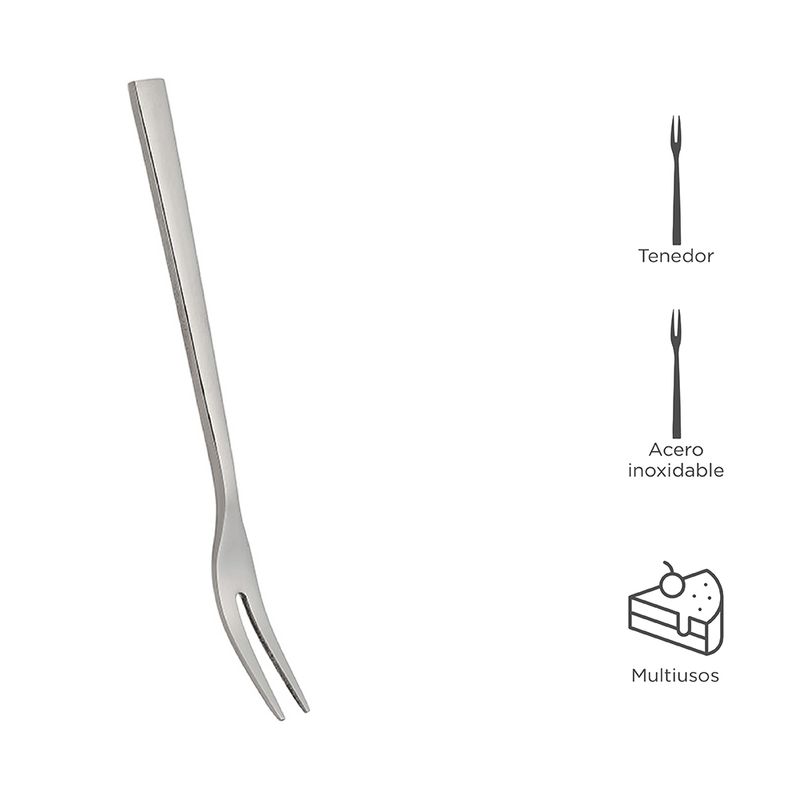 Tenedor-Para-Postre-De-Acero-Inoxidable-Gris-Metalico-MINISO-3-21
