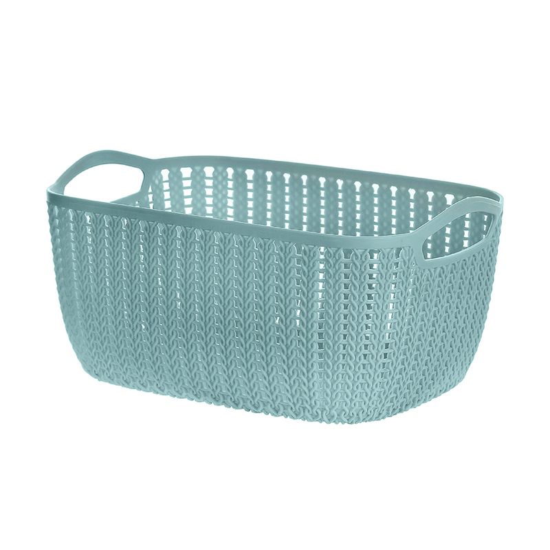 Caja-De-Almacenamiento-Rectangular-Trenzado-Peque-a-Azul-1-731