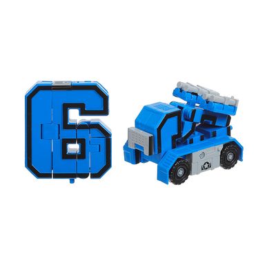 Juguete Transformable Miniso Camioneta Plástico Azul