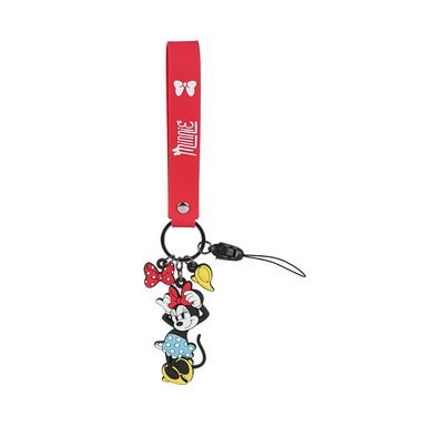 Accesorio Decorativo Para Celular Disney Minnie Mouse Silicona Rojo 22 cm