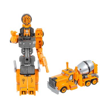 Juguete Transformable Mezcladora, Plástico, Naranja