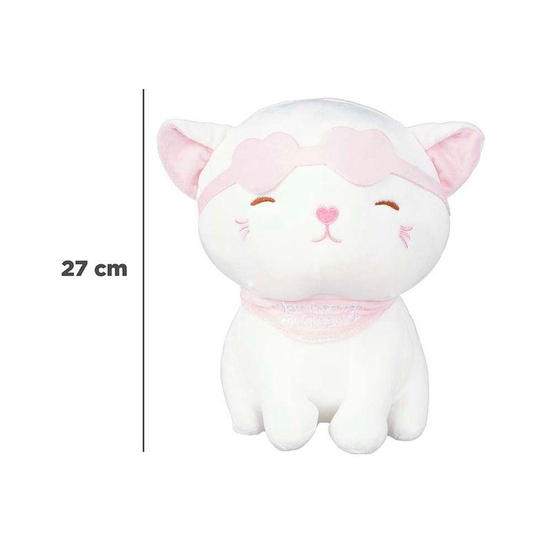 Peluche De Camaron, Sushi Cat, Mediano, Blanco