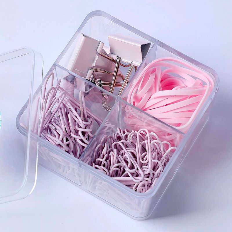 Set-de-Suministros-de-Oficina-Rosa-Rosa-154-Piezas-2-8440