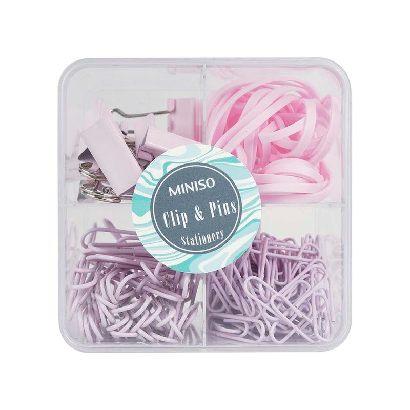 Set-de-Suministros-de-Oficina-Rosa-Rosa-154-Piezas-1-8440