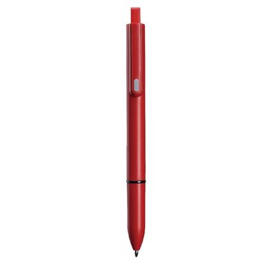 Pluma Roja Retráctil Tinta Negra 1.0 mm