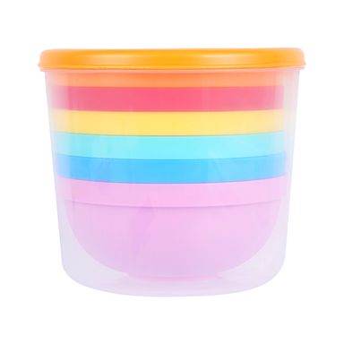 Set De Bowls Portatil Colorido MINISO 6 piezas
