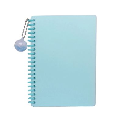 Cuaderno Liso De Espiral MINISO Cian