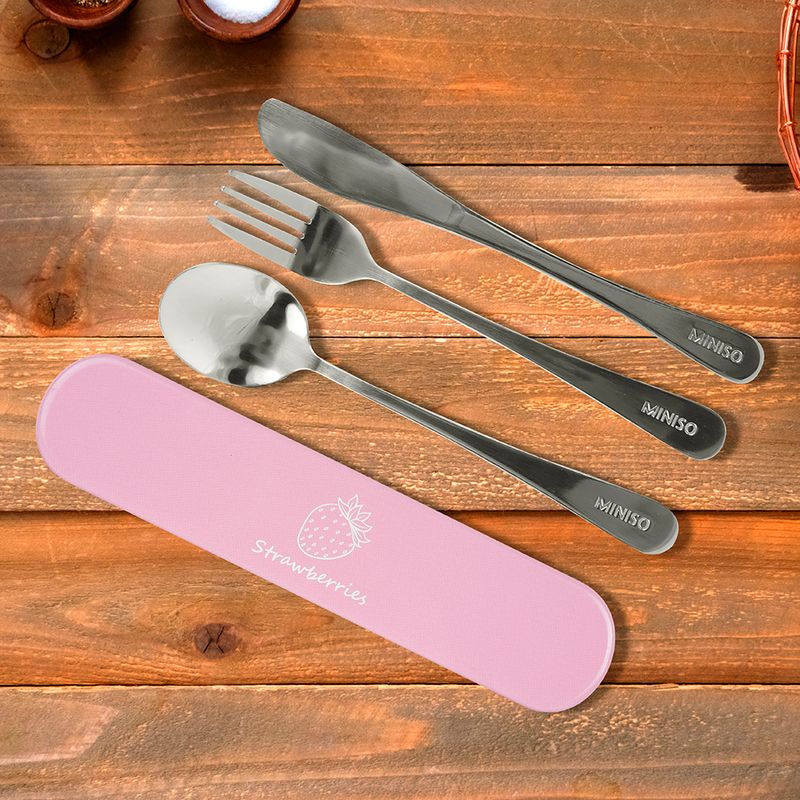 Kit-De-Cubiertos-Con-Estuche-Acero-Inoxidable-Rosa-17-cm-2-12018