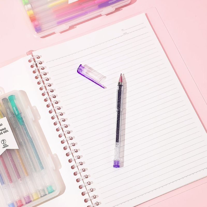 PAQUETE-DE-L-PICES-PASTEL-DE-COLORES-BRILLANTE-7-PIEZAS-MINISO-5-7066