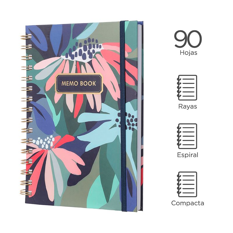 Libreta-con-Espiral-A6-Dazzling-World-21-7x16-5-cm-90-hojas-3-8837