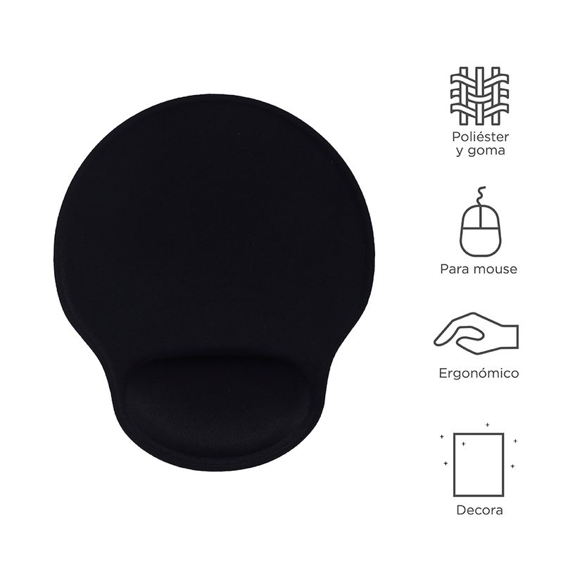 Mouse-Pad-Con-Almohadilla-Negro-3-12349