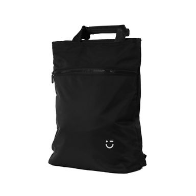 Mochila Casual 100% Poliéster Negra 34x13x37 cm