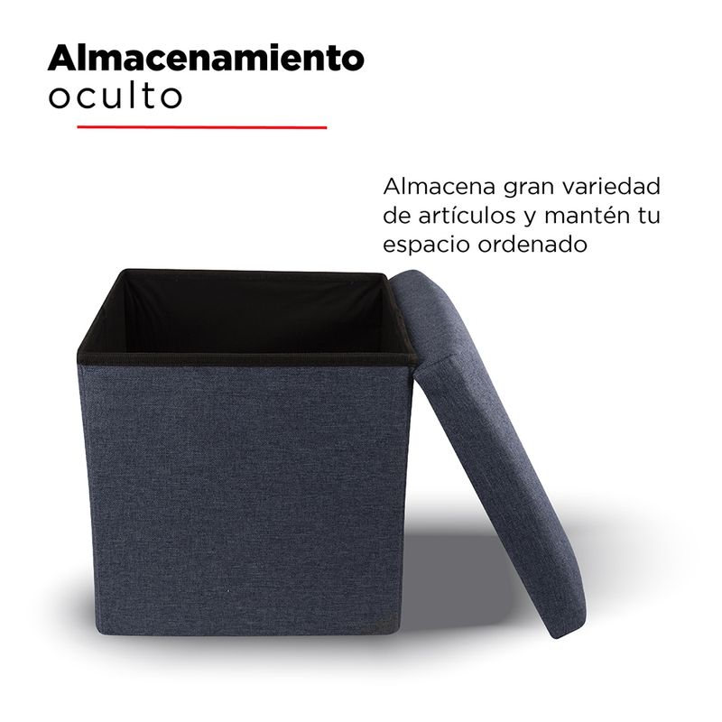 Taburete-de-Almacenamiento-Cuadrado-Lino-Azul-30x30x30-cm-8-8492