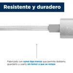 Cable-de-Datos-USB-A-USBC-Trenzado-3-A-Aluminio-Plata-2-m-6-5316