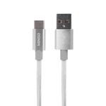 Cable-de-Datos-USB-A-USBC-Trenzado-3-A-Aluminio-Plata-2-m-1-5316