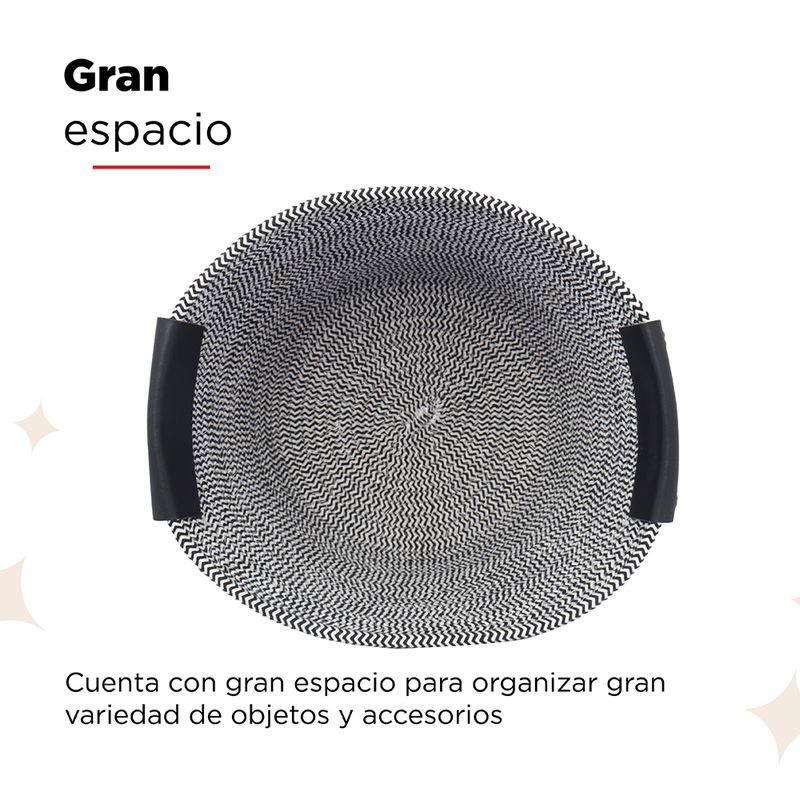 Cesta-De-Almacenamiento-De-Cuerda-De-Algodon-Con-Asa-L-Blanco-Y-Negro-MINISO-4-10301
