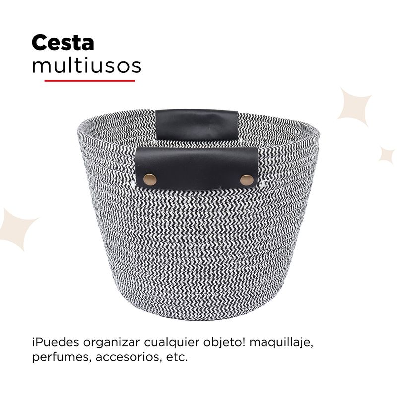 Cesta-De-Almacenamiento-De-Cuerda-De-Algodon-Con-Asa-L-Blanco-Y-Negro-MINISO-5-10301