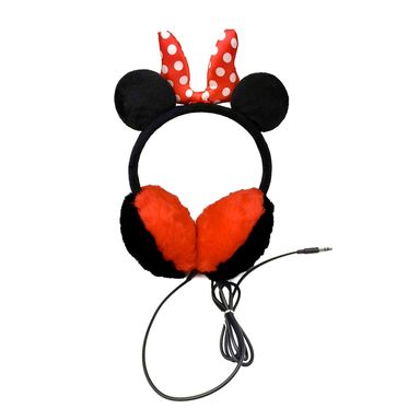 Audífonos De Diadema Con Cable Disney Minnie Mouse Orejeras