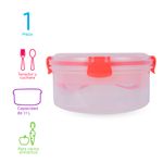 Contenedor-Para-Ensalada-Con-Separacion-Grande-Naranja-MINISO-1100-ml-3-9138