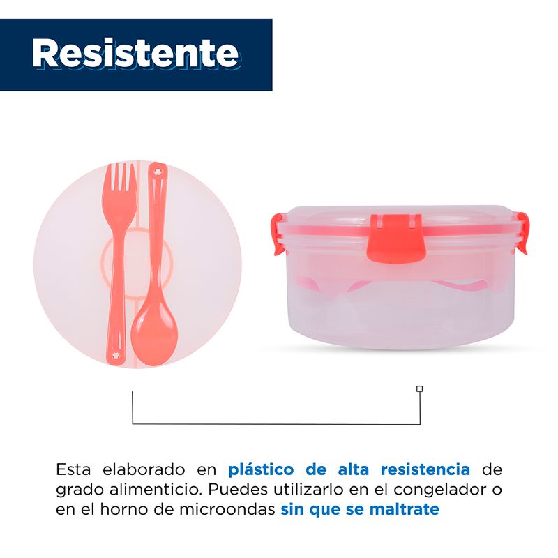 Contenedor-Para-Ensalada-Con-Separacion-Grande-Naranja-MINISO-1100-ml-5-9138