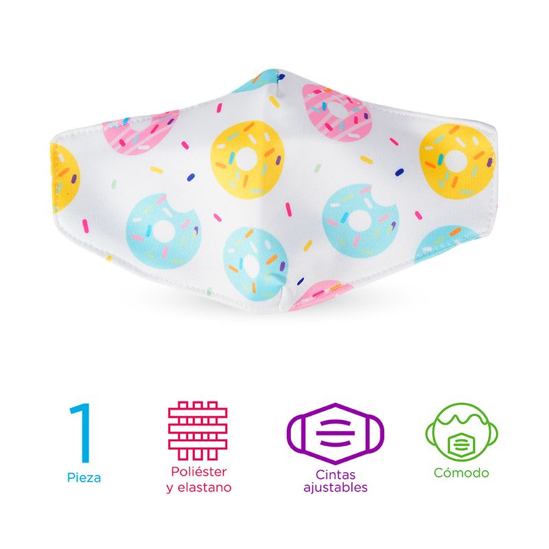 Cubrebocas-para-Ni-os-Estampado-Donas-Blanco-3-6088