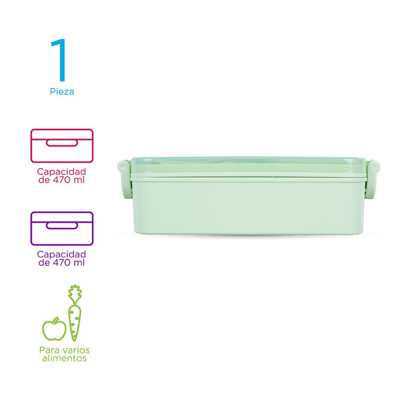 Contenedor-De-Alimentos-We-Bare-Bears-Pardo-Pl-stico-Verde-470-ml-3-9463