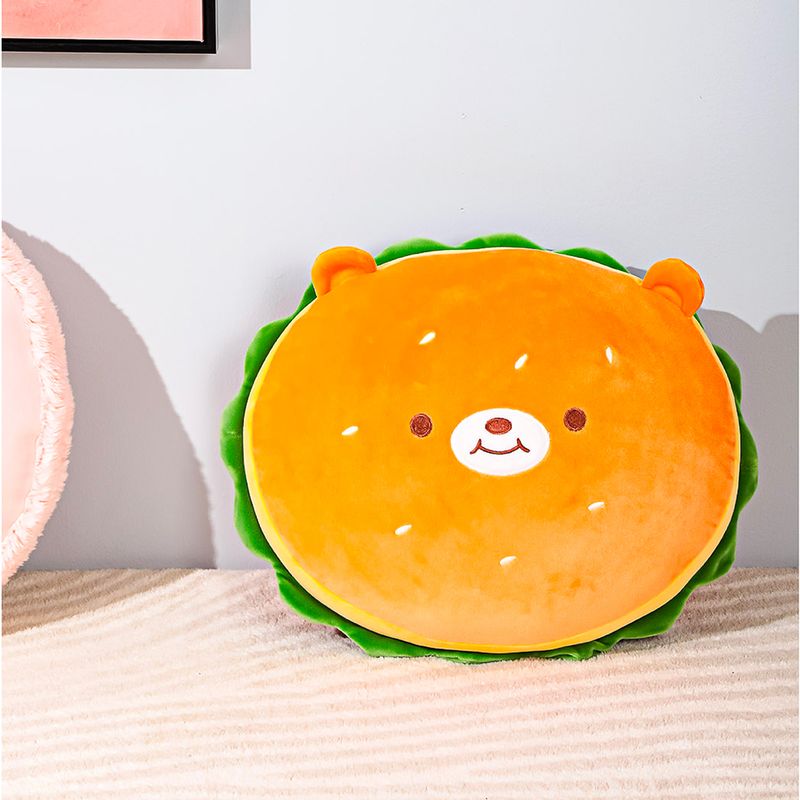 Almohada-Food-Series-De-Hamburguesa-Miniso-Oso-Coj-n-Felpa-Caf-38x38-cm-2-10850