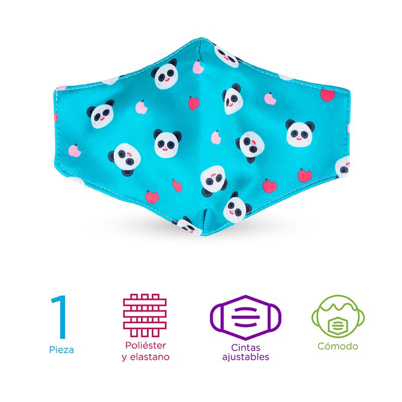 Cubrebocas-Para-Ni-os-Estampado-Panda-Verde-3-6087
