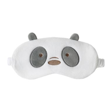 Antifaz Para Dormir De Panda We Bare Bears Collection 4.0- Wbb We Bare Bears Panda Felpa Blanco