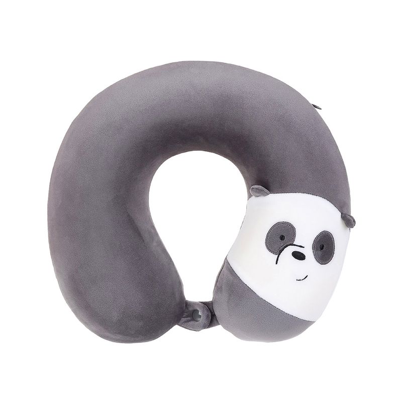 Almohada-Para-Viaje-Con-Memory-Foam-Panda-Gris-Oscuro-We-Bare-Bears-WBB-1-564