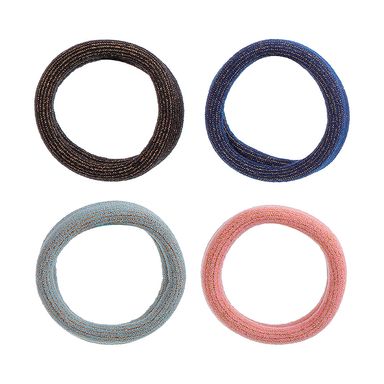 Collet Miniso Para Cabello Estilo Europeo Multicolor 4 Piezas