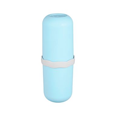 Taza Portacepillos De Dientes Plástico Azul