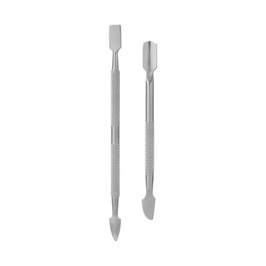 Removedor De Cutículas Profesional Doble Cabeza Acero Inoxidable 2 Piezas