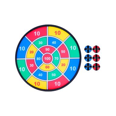 Juego De Dardos Con Velcro Multicolor Miniso