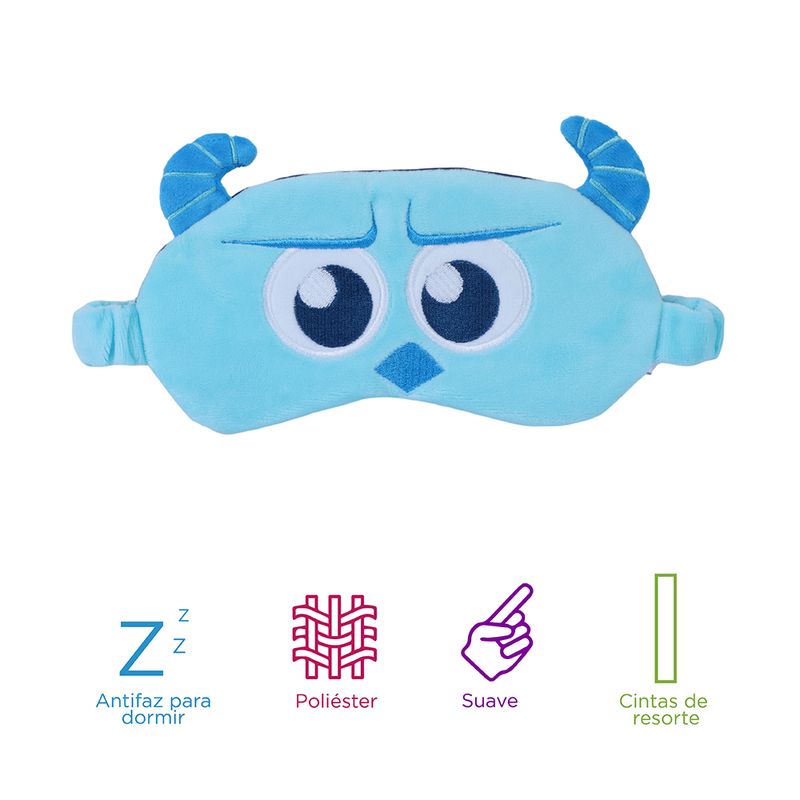 Antifaz-Para-Dormir-Monsters-Inc-Disney-Sulley-100-Poli-ster-Azul-3-12715