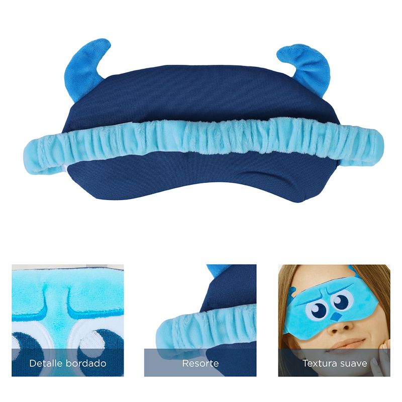Antifaz-Para-Dormir-Monsters-Inc-Disney-Sulley-100-Poli-ster-Azul-5-12715