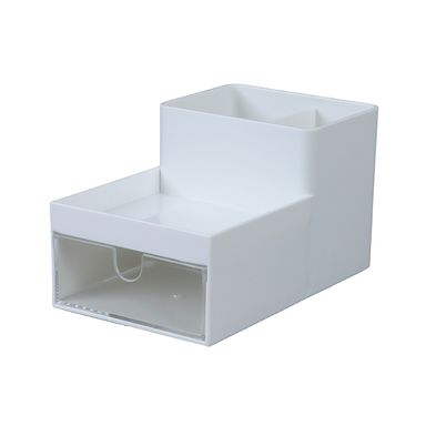 Organizador De Escritorio Plástico Blanco