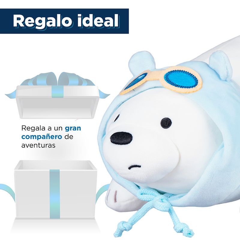 Peluche-Polar-Con-Lentes-Blanco-38-Cm-WE-BARE-BEARS-5-5290