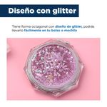 Espejo-Plegable-Hexagonal-Con-Brillantina-Miniso-Rosa-5-5984