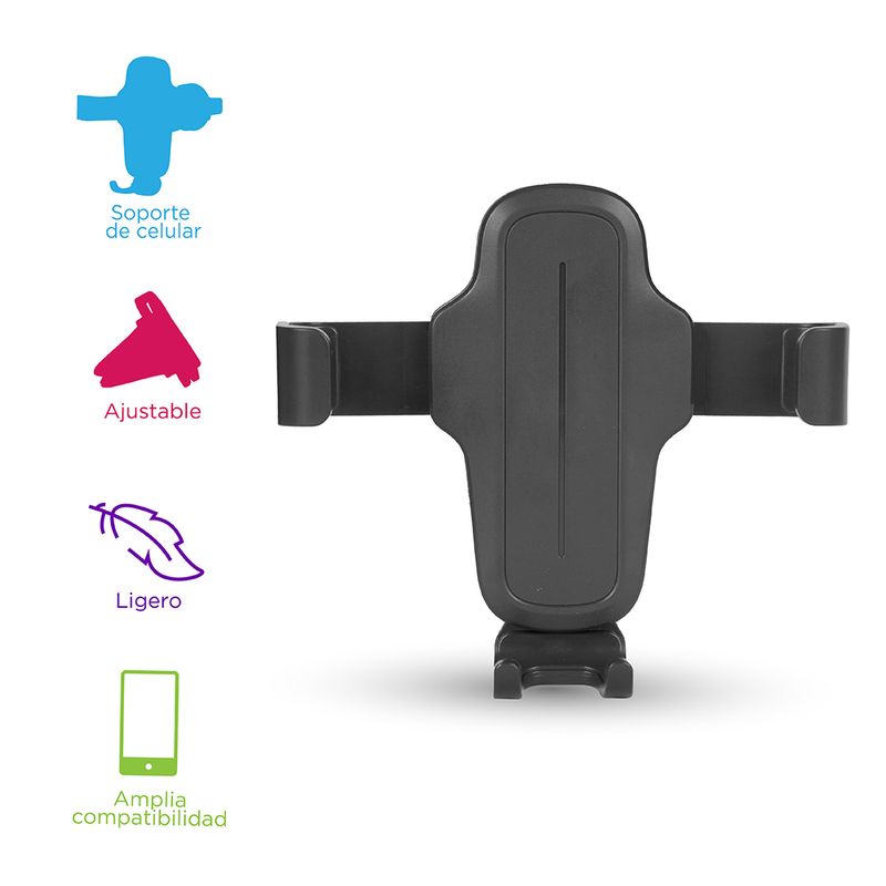 Soporte-Para-Celular-De-Automoviles-Gravity-Sensor-Gris-Gris-3-6009